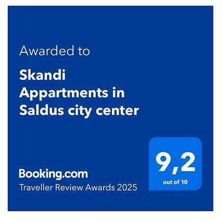 Skandi Appartments In Saldus City Center エクステリア 写真